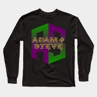 Adam + Steve Long Sleeve T-Shirt